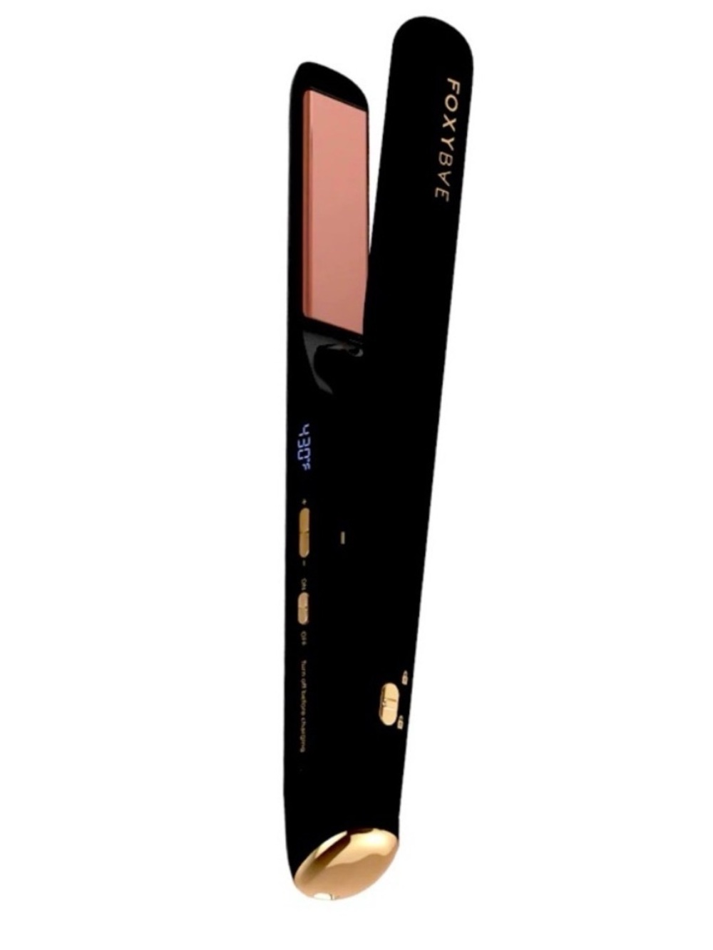 FoxyBae Rose Gold Wireless Flat Iron | NIB | Cordless Hair Straightener